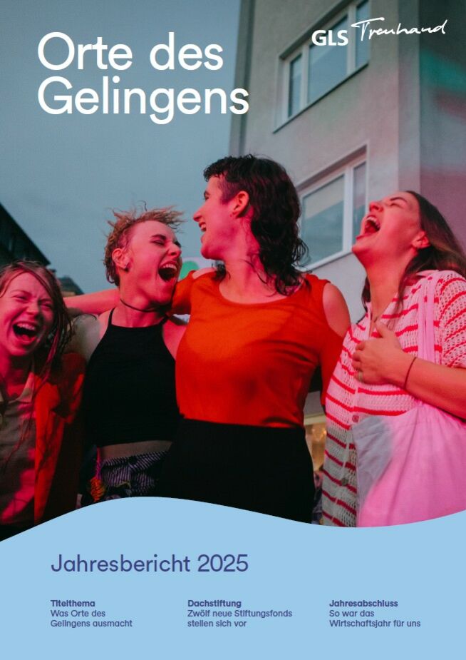 Titelbild des Jahresberichts 2025 - Orte des Gelingens