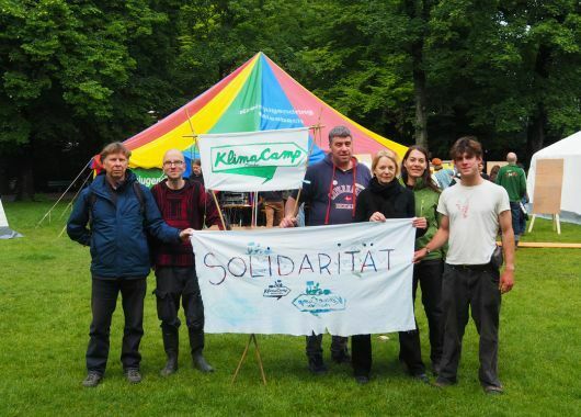 #Gefördert: Gelebte Utopie beim Münchener Klimacamp